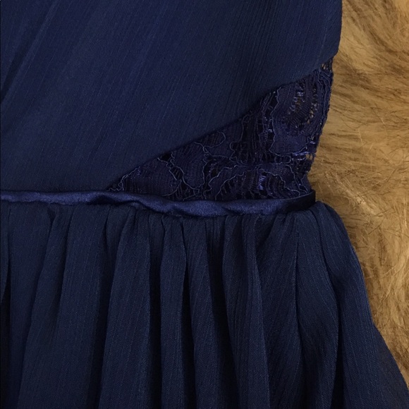 AQUA cobalt illusion party dress size 2 like new!! - Picture 5 of 7